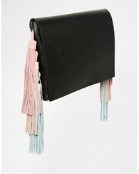 schwarze Ledertaschen von Asos