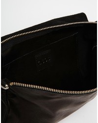 schwarze Ledertaschen von Asos