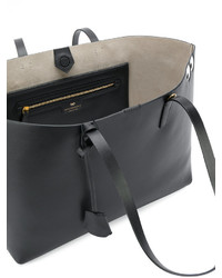 schwarze Ledertaschen von Anya Hindmarch