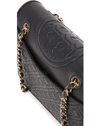 schwarze Ledertaschen von Tory Burch