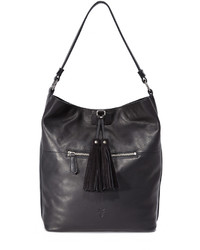 schwarze Ledertaschen von Frye