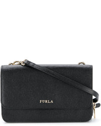 schwarze Ledertaschen von Furla