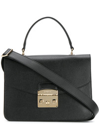 schwarze Ledertaschen von Furla