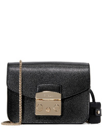 schwarze Ledertaschen von Furla