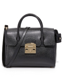 schwarze Ledertaschen von Furla