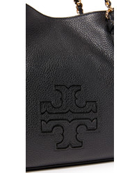 schwarze Ledertaschen von Tory Burch