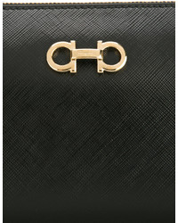 schwarze Ledertaschen von Salvatore Ferragamo