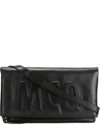 schwarze Ledertaschen von McQ by Alexander McQueen