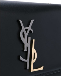 schwarze Ledertaschen von Saint Laurent