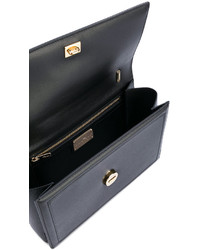 schwarze Ledertaschen von Salvatore Ferragamo