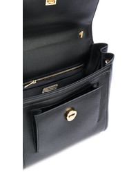 schwarze Ledertaschen von Salvatore Ferragamo