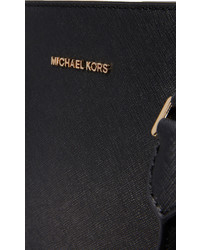 schwarze Ledertaschen von MICHAEL Michael Kors