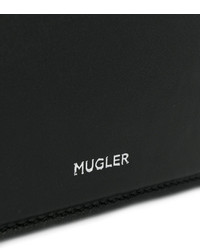 schwarze Ledertaschen von Thierry Mugler