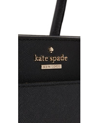 schwarze Ledertaschen von Kate Spade