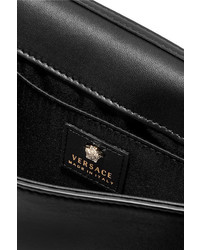 schwarze Ledertaschen von Versace