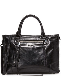 schwarze Ledertaschen von Rebecca Minkoff