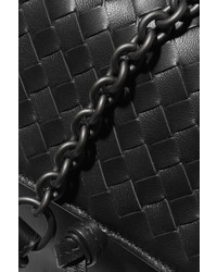 schwarze Ledertaschen von Bottega Veneta