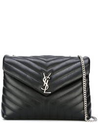 schwarze Ledertaschen von Saint Laurent