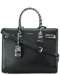 schwarze Ledertaschen von Saint Laurent