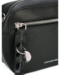 schwarze Ledertaschen von Alexander McQueen