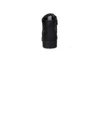 schwarze Lederwinterschuhe von camel active
