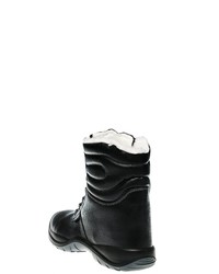 schwarze Lederwinterschuhe von Craftland