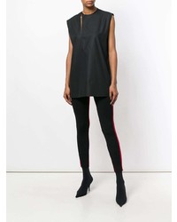 schwarze Leggings von Haider Ackermann