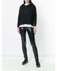 schwarze Leggings von Rick Owens DRKSHDW