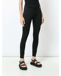 schwarze Leggings von Versace Jeans