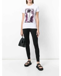 schwarze Leggings von Versace Jeans