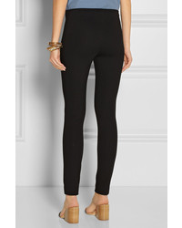 schwarze Leggings von Donna Karan