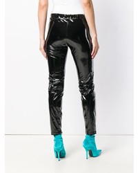 schwarze Leggings von Versace Jeans