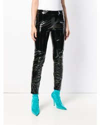 schwarze Leggings von Versace Jeans