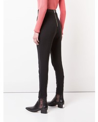 schwarze Leggings von Dion Lee