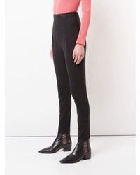 schwarze Leggings von Dion Lee