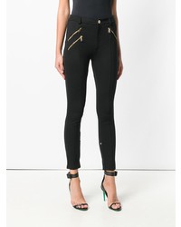 schwarze Leggings von Versace Jeans