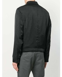 schwarze leichte Bomberjacke von Haider Ackermann