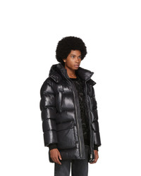 schwarze leichte Daunenjacke von Mackage