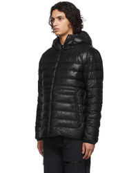 schwarze leichte Daunenjacke von Moncler