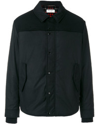 schwarze leichte Jacke von Saint Laurent