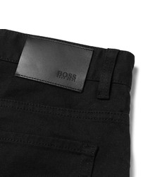 schwarze leichte Jeans von Hugo Boss