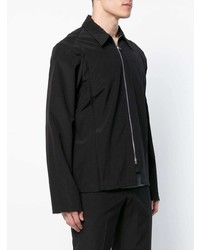 schwarze leichte Shirtjacke von Mackintosh 0002