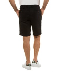 schwarze Leinen Shorts von JP1880