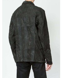 schwarze Militärjacke von 11 By Boris Bidjan Saberi