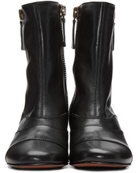 schwarze mittelalte Stiefel von Chloé