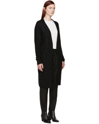 schwarze Mohair Strickjacke von Acne Studios