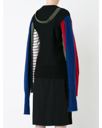 schwarze Mohair Strickjacke von Sonia Rykiel