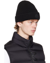 schwarze Mütze von Moncler