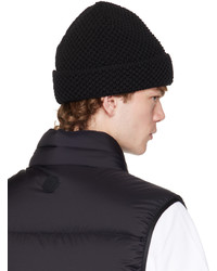 schwarze Mütze von Moncler