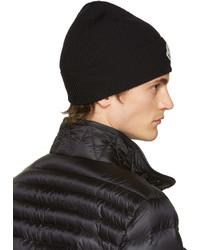 schwarze Mütze von Moncler